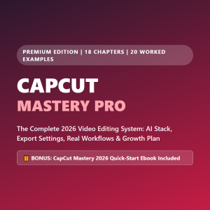 CapCut Mastery Pro 2026 ebook