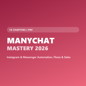 ManyChat Mastery 2026: Instagram & Messenger Guide (Ebook)