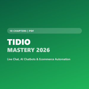 Tidio Mastery 2026: Live Chat & Chatbot Guide (Ebook)