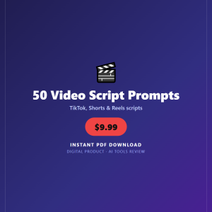 50 Video Script Prompts for Creators (PDF)